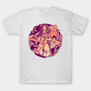 Peach Aries Beauty T-Shirt